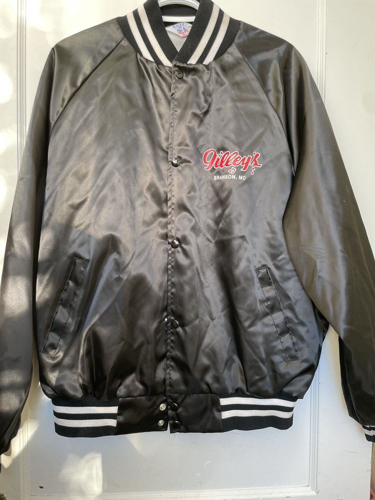 Vintage Vintage 80s college jacket Gilley’s Branson MO Size US XL / EU 56 / 4 - 1 Thumbnail