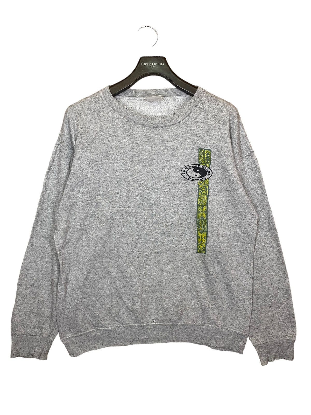Vintage Vintage 90s t&c surf sweatshirt crewneck distressed Size US L / EU 52-54 / 3 - 2 Thumbnail