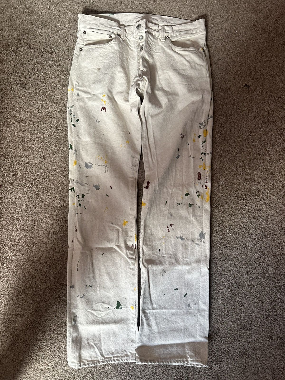 HIDDEN Hidden Paint Denim Jeans Size US 32 / EU 48 - 1 Thumbnail