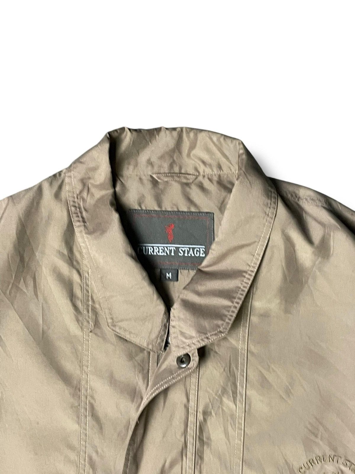 Japanese Brand Current Stage Brand Hidden Zipper Light Jacket (6) Size US M / EU 48-50 / 2 - 6 Thumbnail