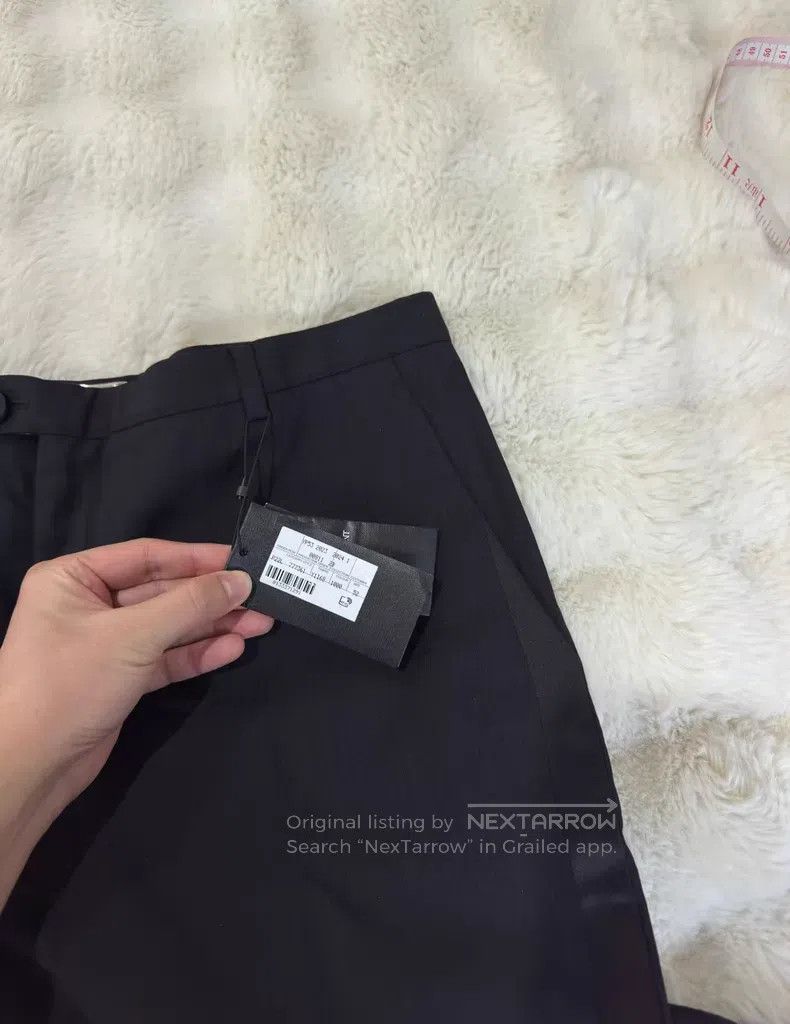 Saint Laurent Paris Saint Laurent Paris Dark Pattern Men's Smoking Trousers Size US 36 / EU 52 - 4 Thumbnail