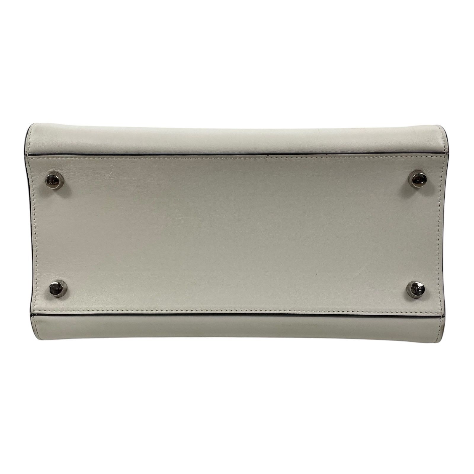 Ralph Lauren Ralph Lauren Collection RL50 Leather Medium Bag White Size ONE SIZE - 10 Thumbnail