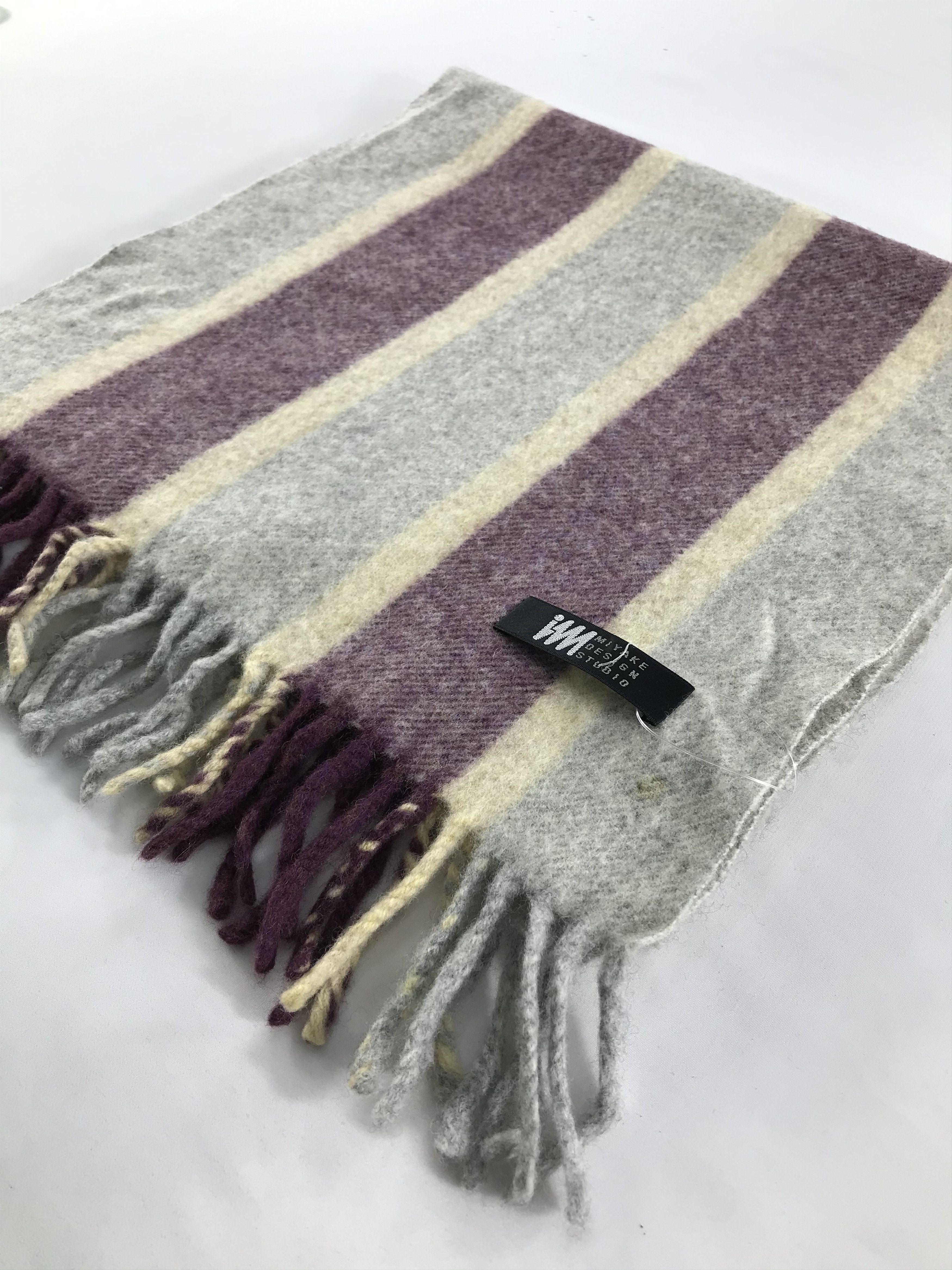 Issey Miyake Vintage Issey Miyake Scarf/Muffler/Neckwear MF883 Size ONE SIZE - 3 Thumbnail