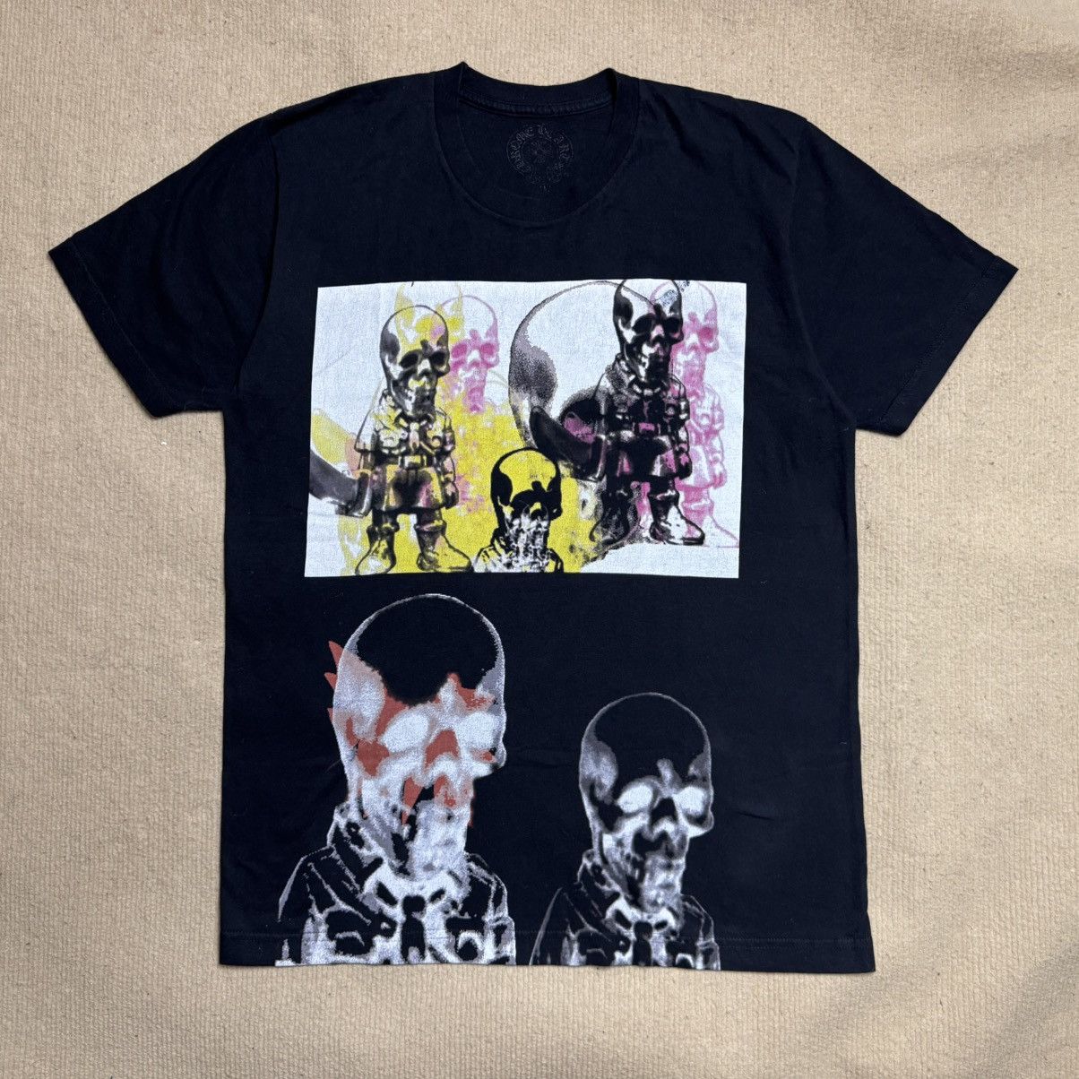 Chrome Hearts (RARE) Chrome Hearts - FOTI PePe Sword Tee Size US L / EU 52-54 / 3 - 1 Thumbnail