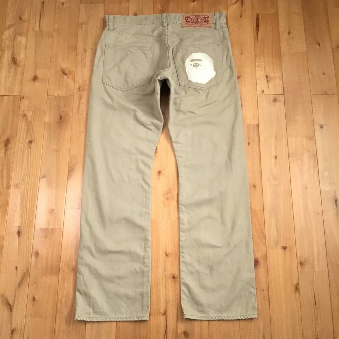 Bape BAPE APE HEAD logo pants a bathing ape NIGO ★size M Size US 32 / EU 48 - 1 Thumbnail