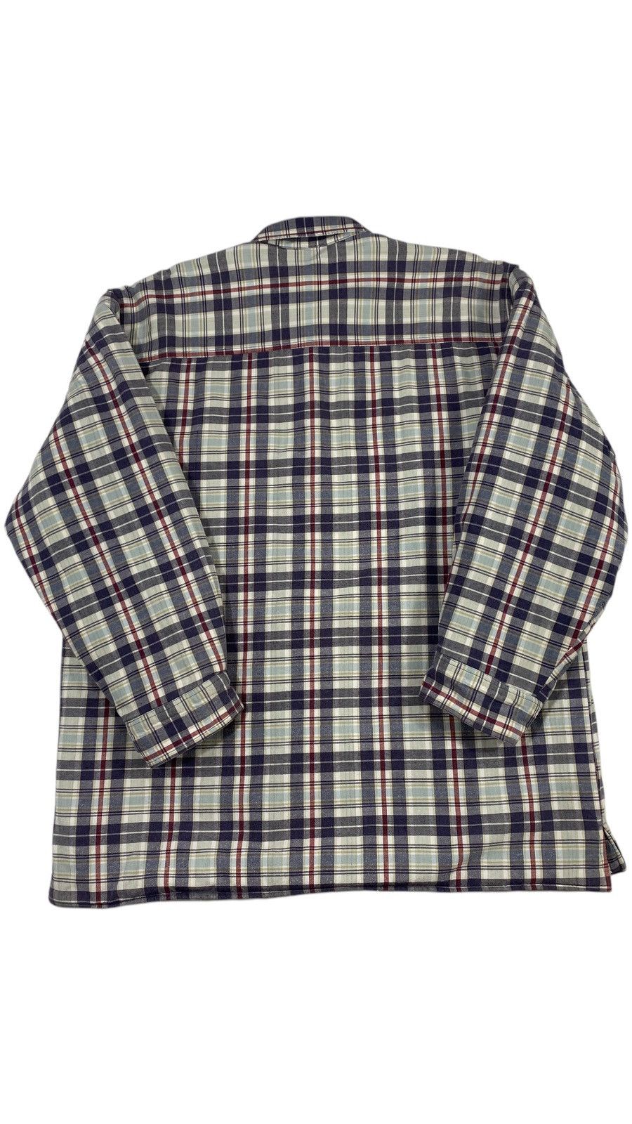 Vintage Vintage 80s 90s Heavy Sherpa Insulated Tartan Shirt Jacket Size US M / EU 48-50 / 2 - 2 Thumbnail