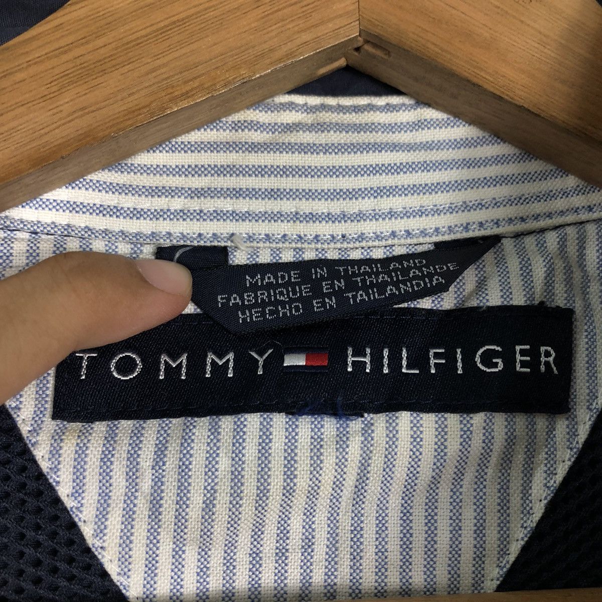 Japanese Brand 🔥Vintage Bomber Jacket Chore Tommy Hilfiger Striped Design Size US L / EU 52-54 / 3 - 18 Thumbnail