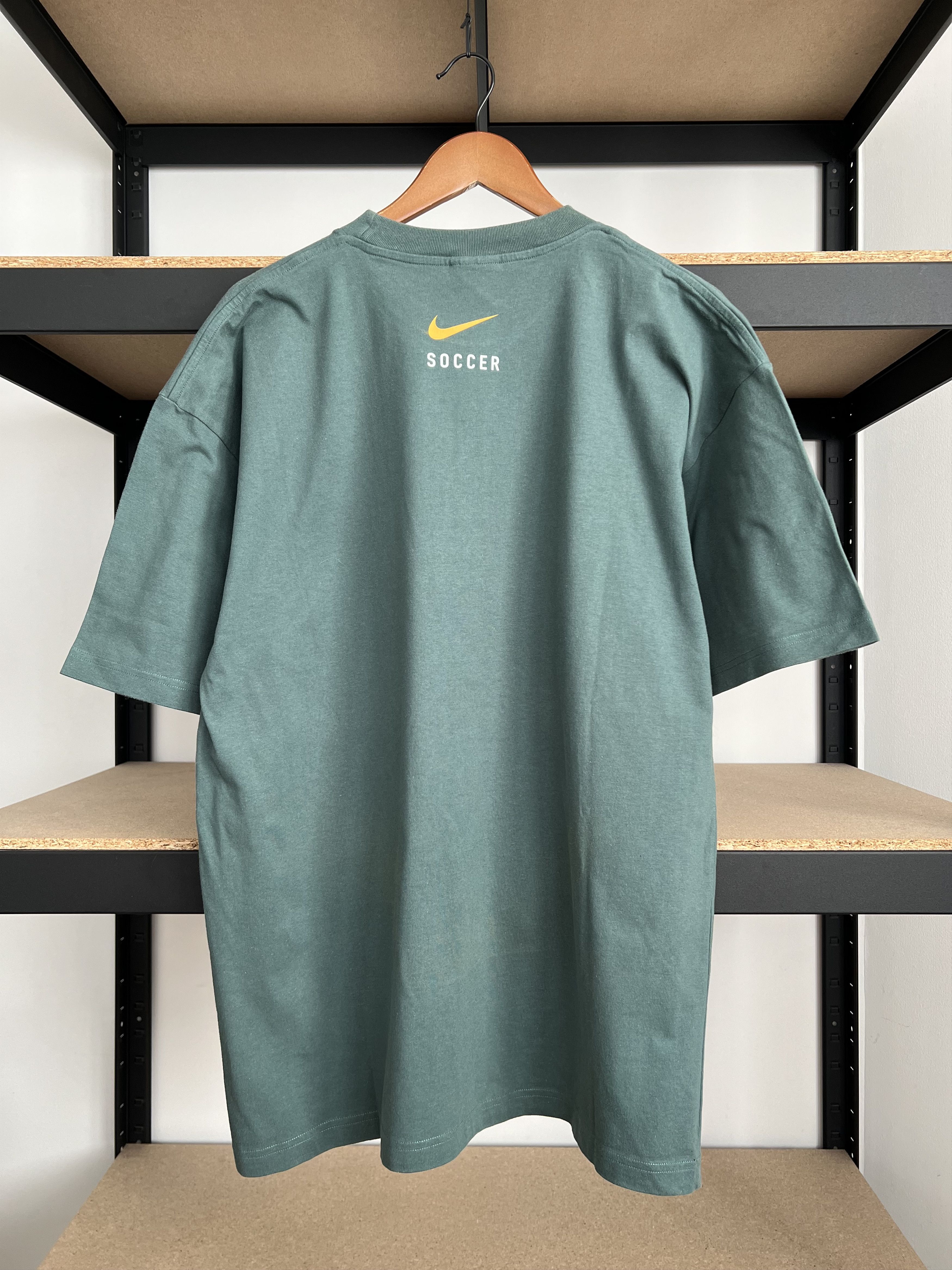 Nike Vintage 90s Nike International Premier Cup Soccer T-shirt Size US L / EU 52-54 / 3 - 2 Thumbnail