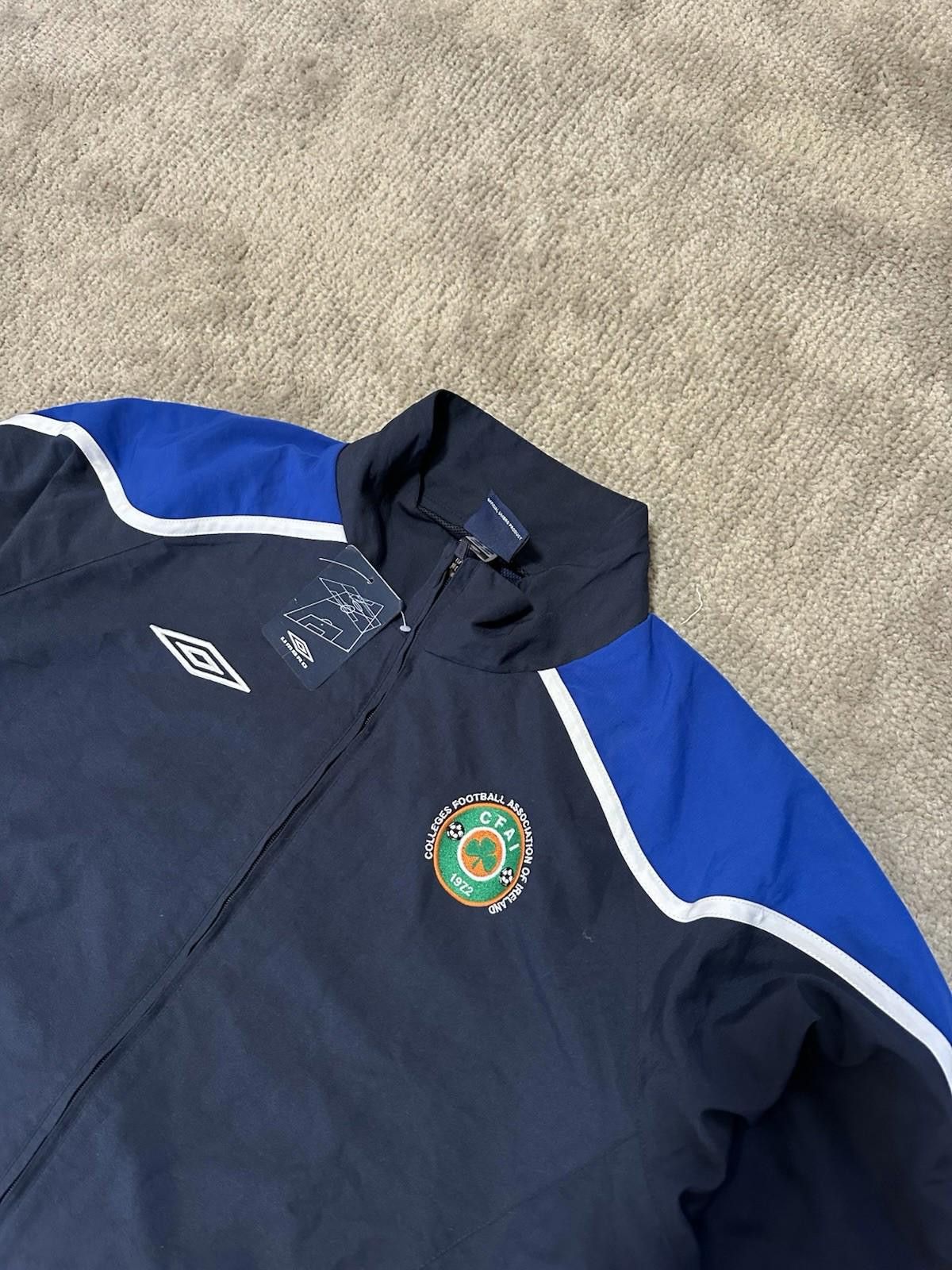 Umbro Colleg Football Association Of Ireland Umbro Football Jacket Size US XL / EU 56 / 4 - 7 Thumbnail
