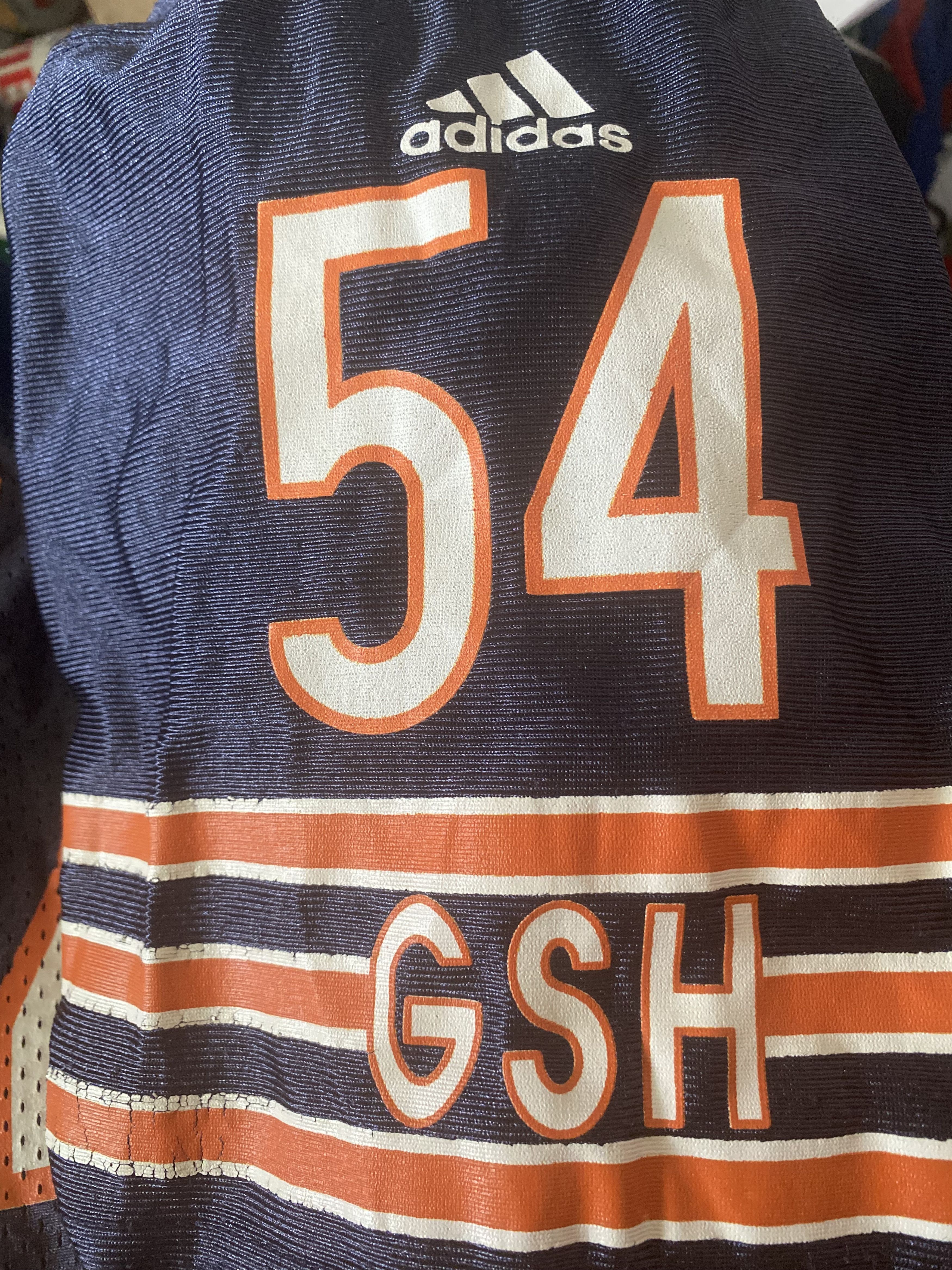 Adidas Vintage NFL CHICAGO BEARS - nr 54 URLACHER - M - Adidas Size US M / EU 48-50 / 2 - 5 Thumbnail