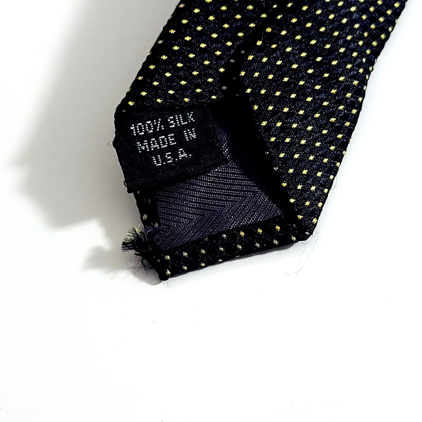 Bruno Piattelli Bruno Piattelli Woven Black Yellow Geometric Polka Dot Short Size ONE SIZE - 3 Thumbnail