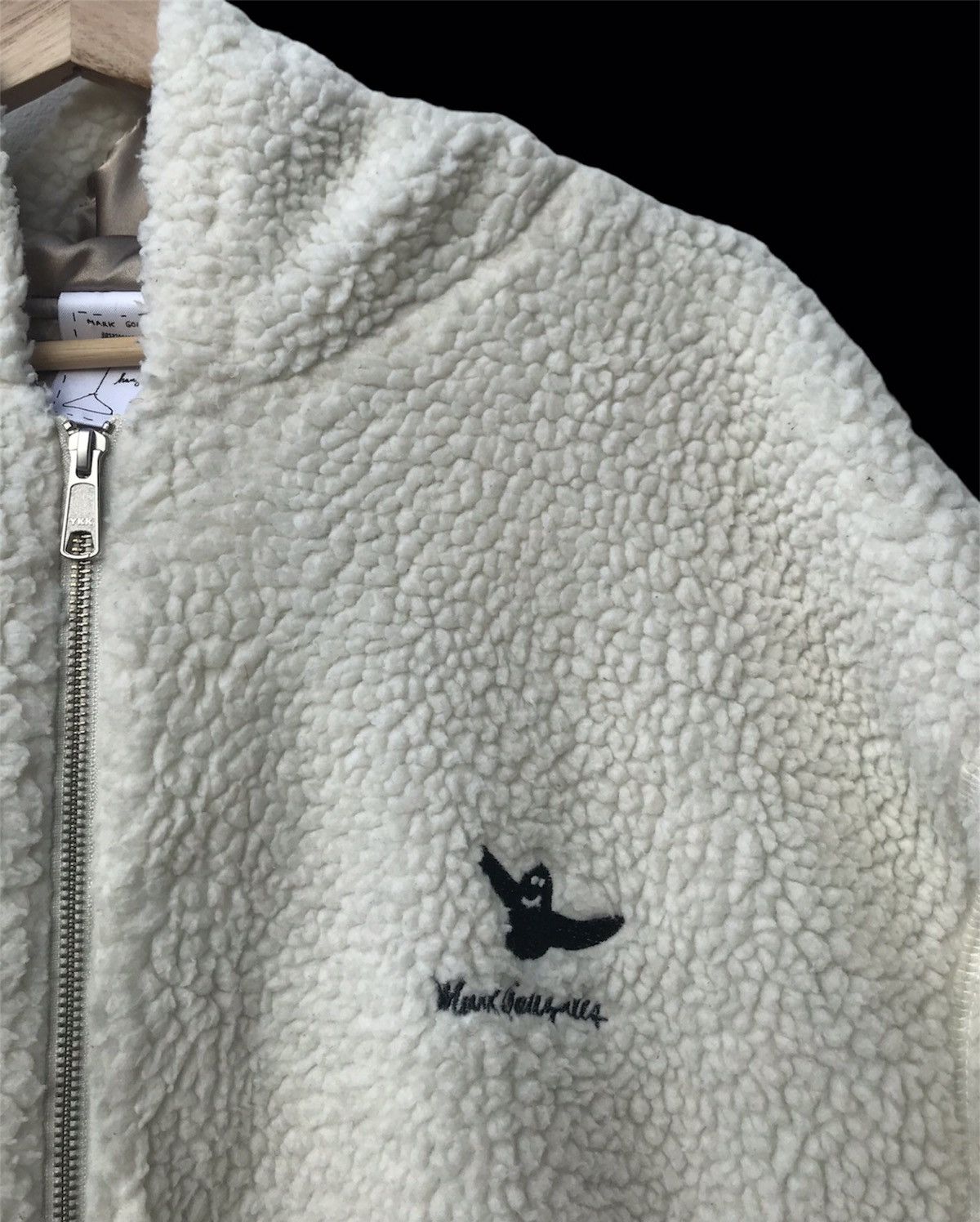Krooked Mark Gonzales Boa Fleece Hoodie Jacket Size US L / EU 52-54 / 3 - 4 Thumbnail