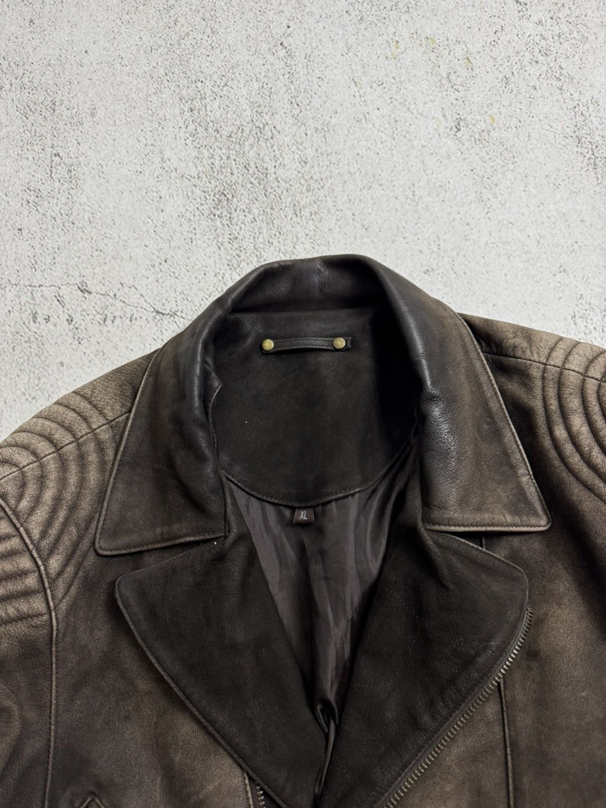 Genuine Leather Polo Motorcycles Vintage Leather Jacket Size US L / EU 52-54 / 3 - 9 Thumbnail
