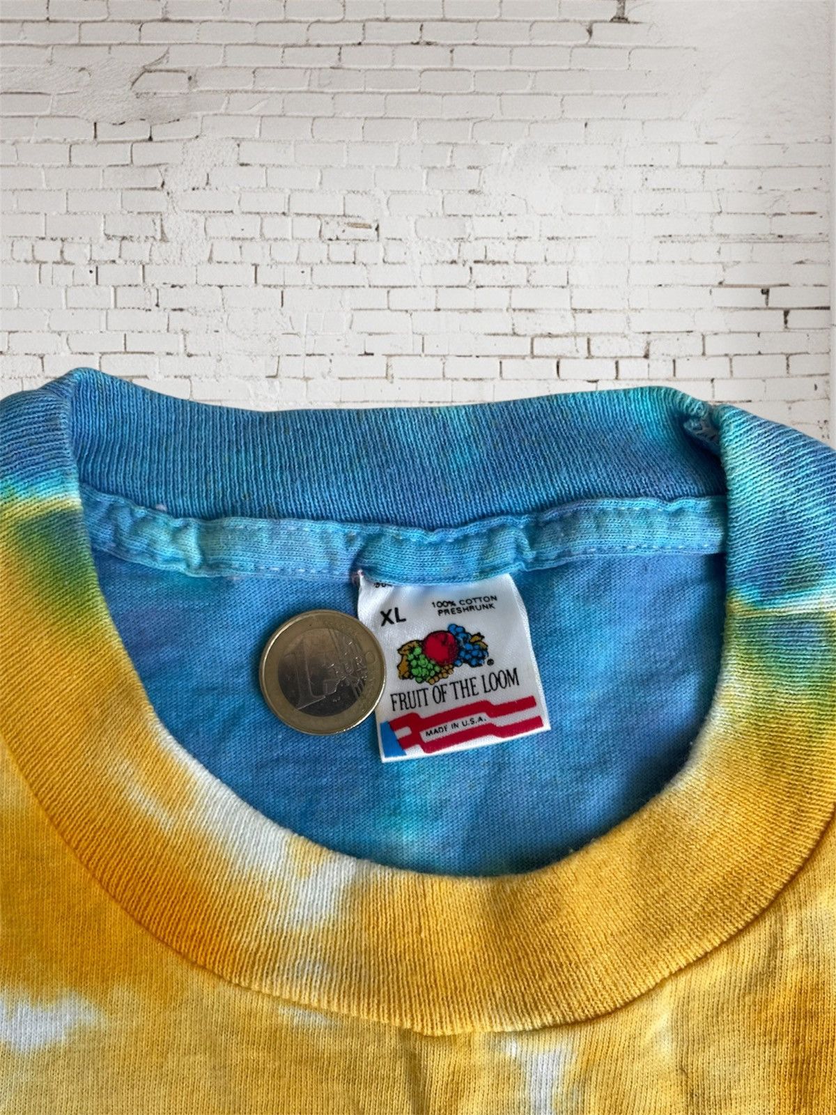 Fruit Of The Loom Vintage Guns N' Roses T-Shirt, Illusion Tour 91-92, FOTL Size US XL / EU 56 / 4 - 12 Thumbnail