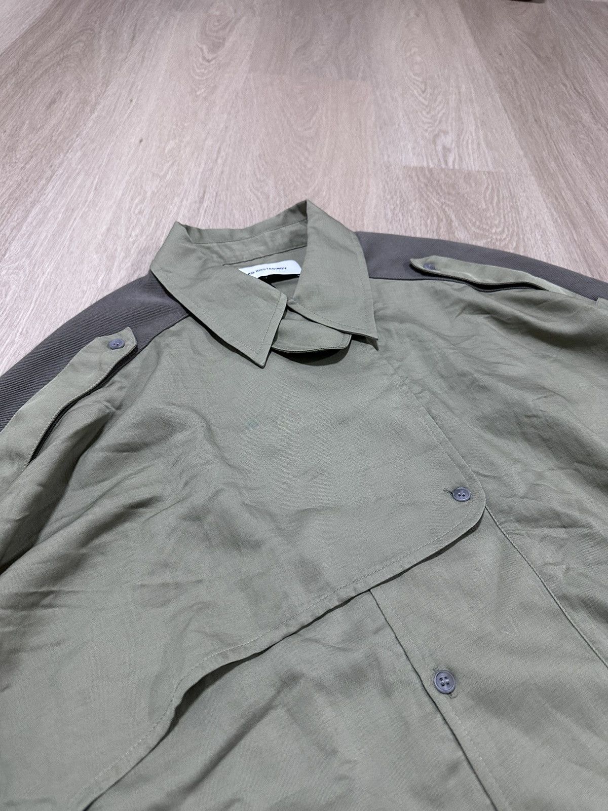 Kiko Kostadinov Kiko Kostadinov Aden Military Shirt Size US M / EU 48-50 / 2 - 3 Thumbnail