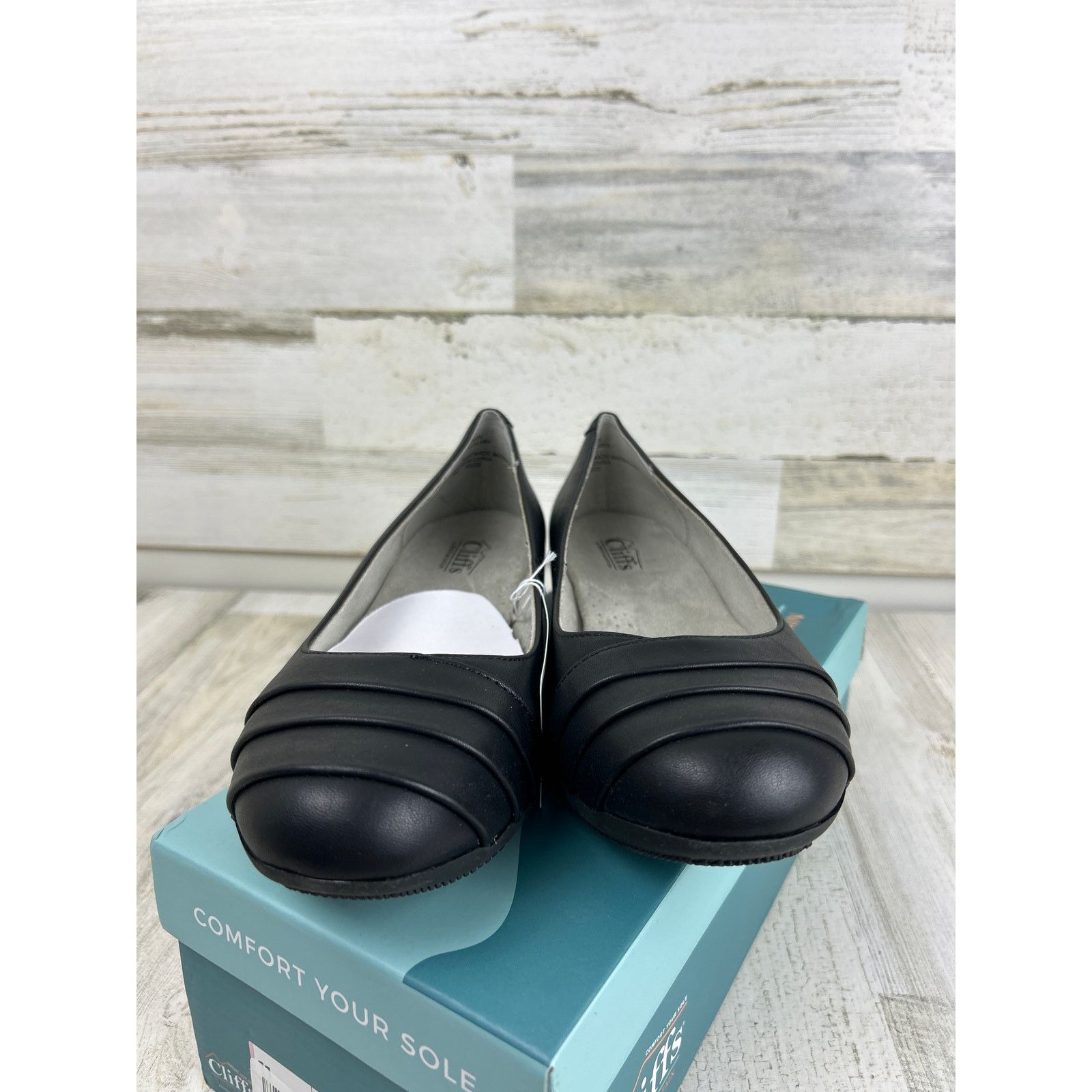 Other Cliffs by White Mountain Clara Black Flats womens 11 black Size US 11 / IT 41 - 2 Thumbnail