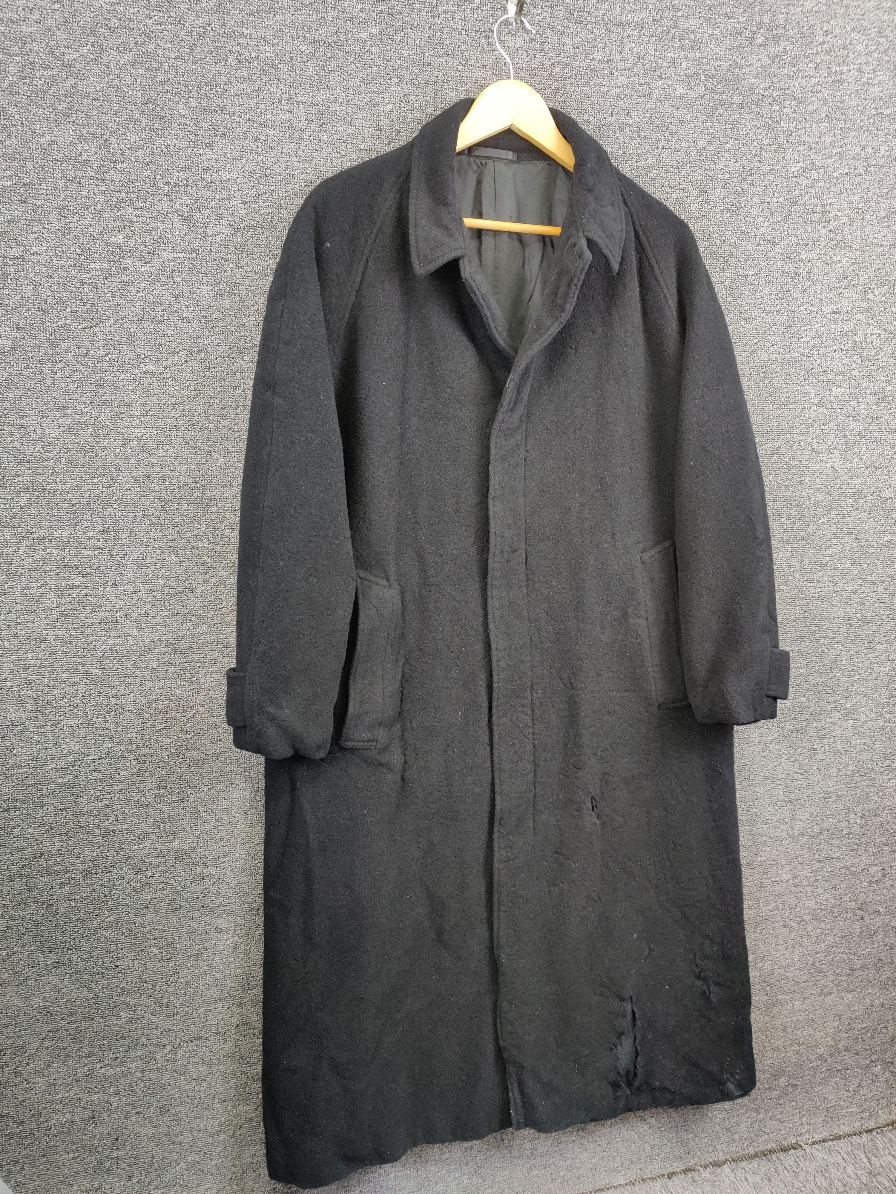 Yohji Yamamoto Vintage Yohji Yamamoto Y's Bis Soft Wool Long Coat Size US L / EU 52-54 / 3 - 4 Thumbnail