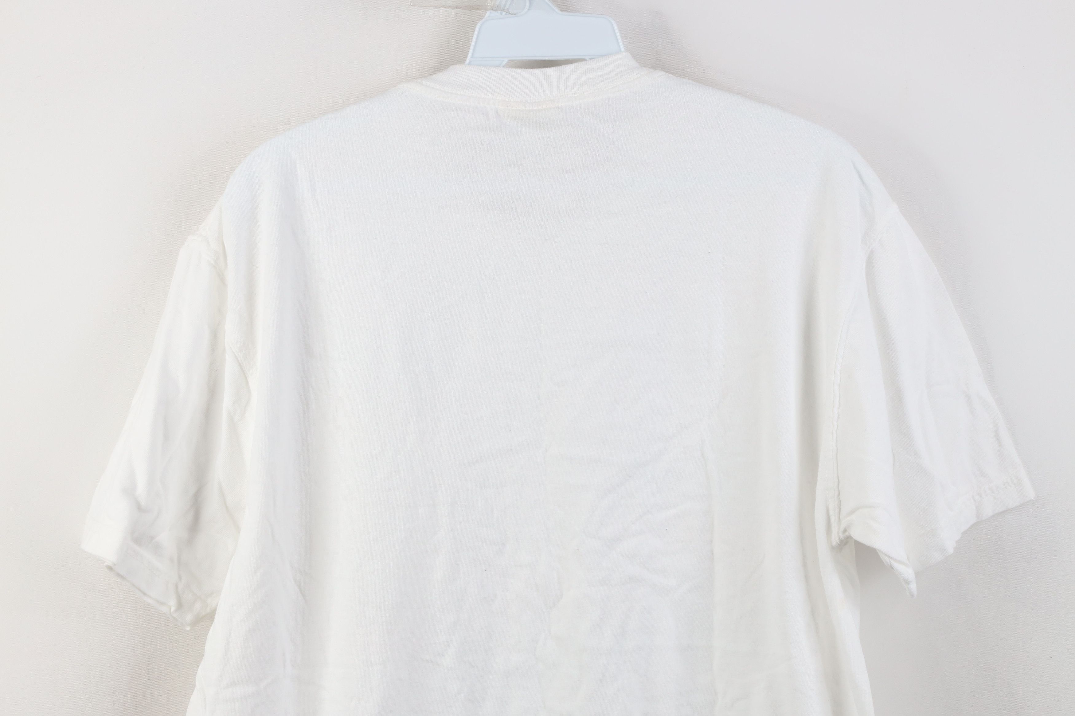 Vintage Deadstock Vintage 90s Y2K Streetwear T-Shirt White Pocket Size US M / EU 48-50 / 2 - 10 Thumbnail