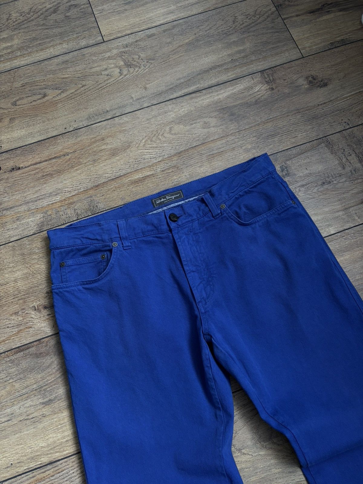 Salvatore Ferragamo Salvatore Ferragamo Blue Denim Pants Size US 34 / EU 50 - 2 Thumbnail