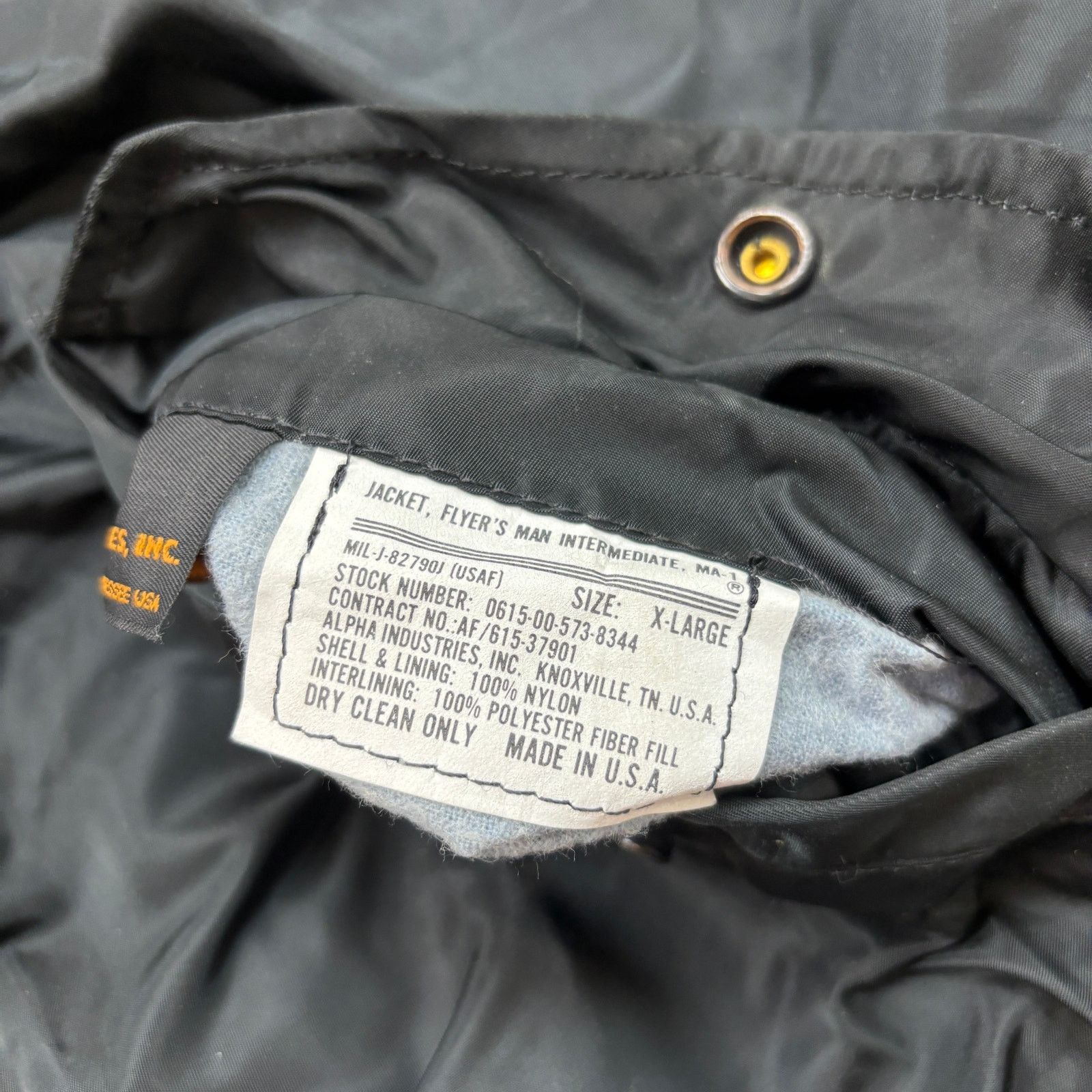 Alpha Industries 1993 Stargate Film Crew Alpha Industries Bomber Jacket XL Size US XL / EU 56 / 4 - 5 Thumbnail