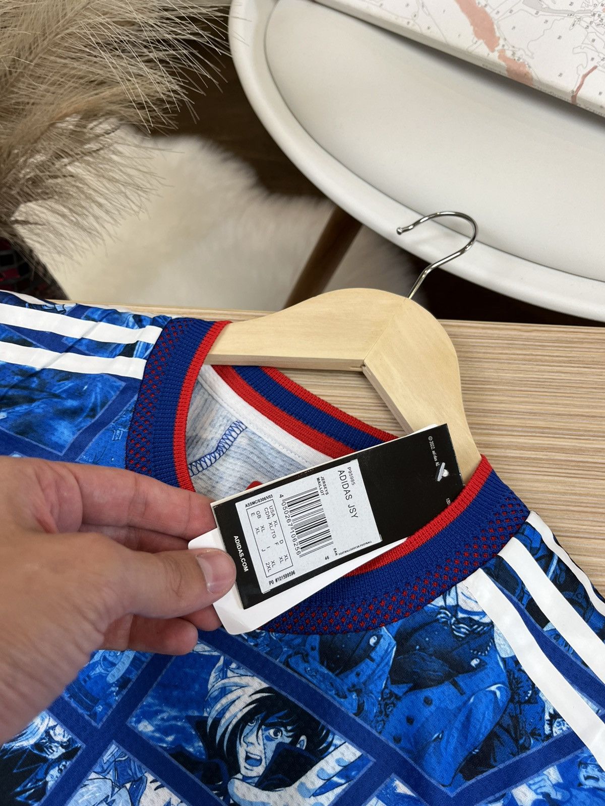 Japanese Brand Japan Anime Soccer Jersey Japanese Styel Y2k Blokecore Shirt Size US M / EU 48-50 / 2 - 5 Thumbnail