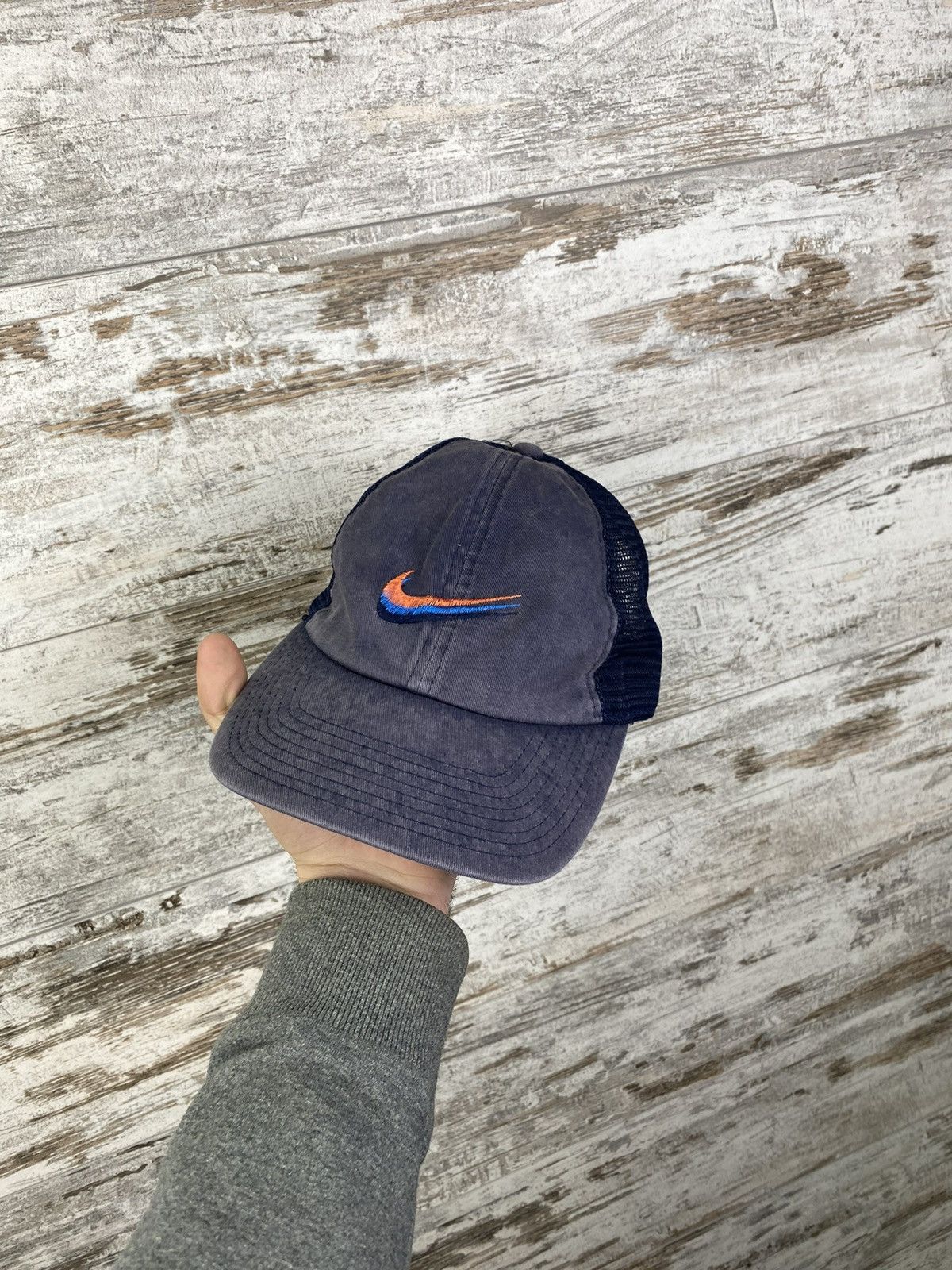 Nike × Vintage Mens Vintage Nike big logo hats cap hat y2k rare swoosh acg Size ONE SIZE - 2 Thumbnail