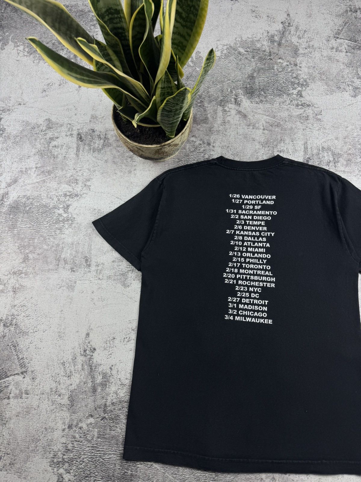 Golf Wang Golf Wang X Vince Staples Tour Rap Hip Hop Faded T Shirt Tee Size US M / EU 48-50 / 2 - 10 Thumbnail
