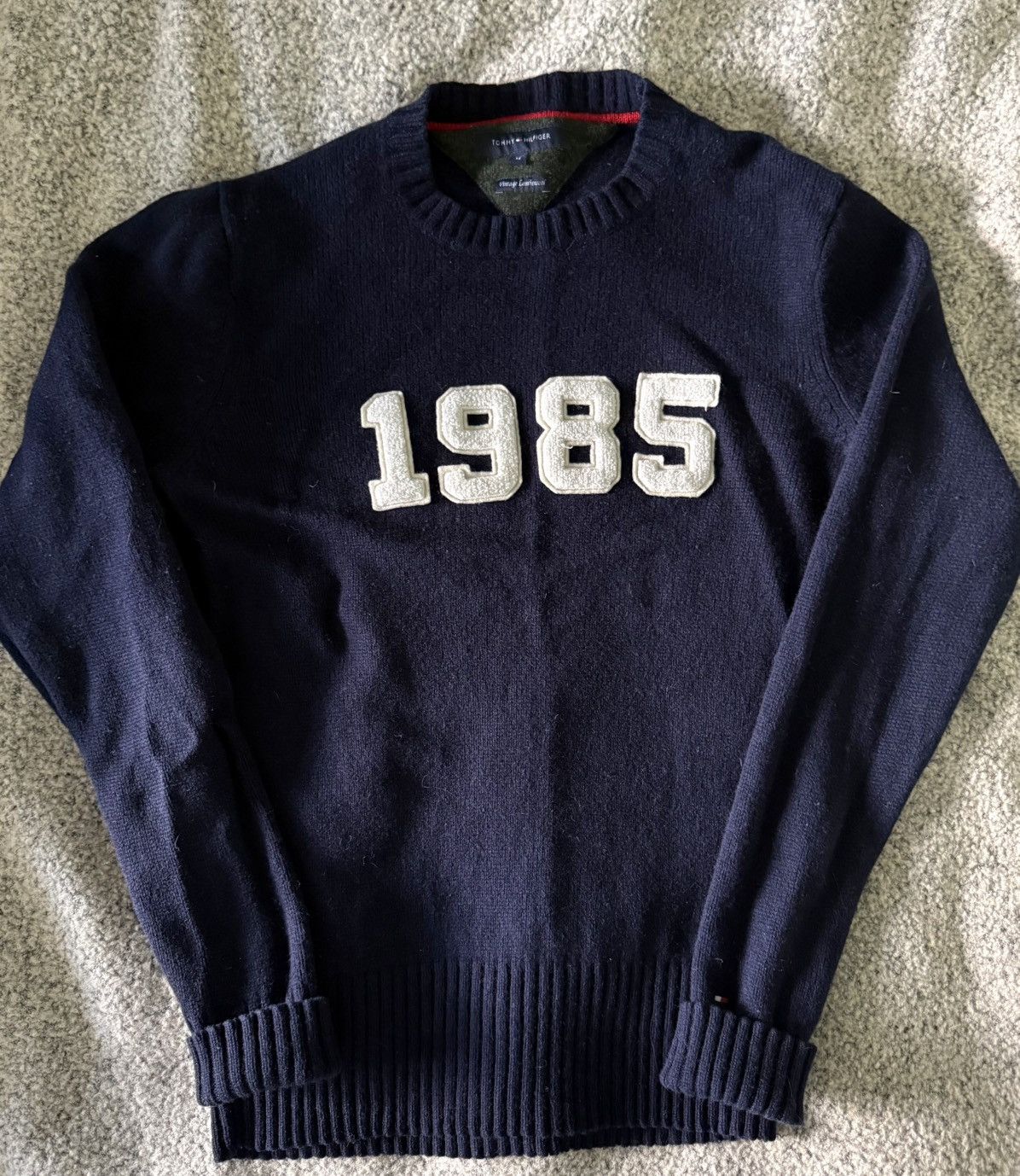 Tommy Hilfiger Vintage Tommy Hilfiger Sweater Wool Size US M / EU 48-50 / 2 - 1 Thumbnail