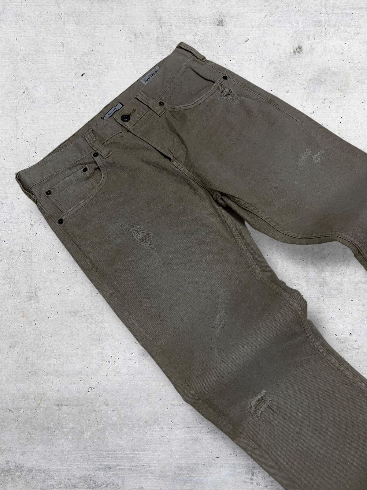 Japanese Brand VINTAGE BAYFLOW 1990S JAPAN DESIGNER RIPPED RARE STYLE DENIM Size US 32 / EU 48 - 7 Thumbnail