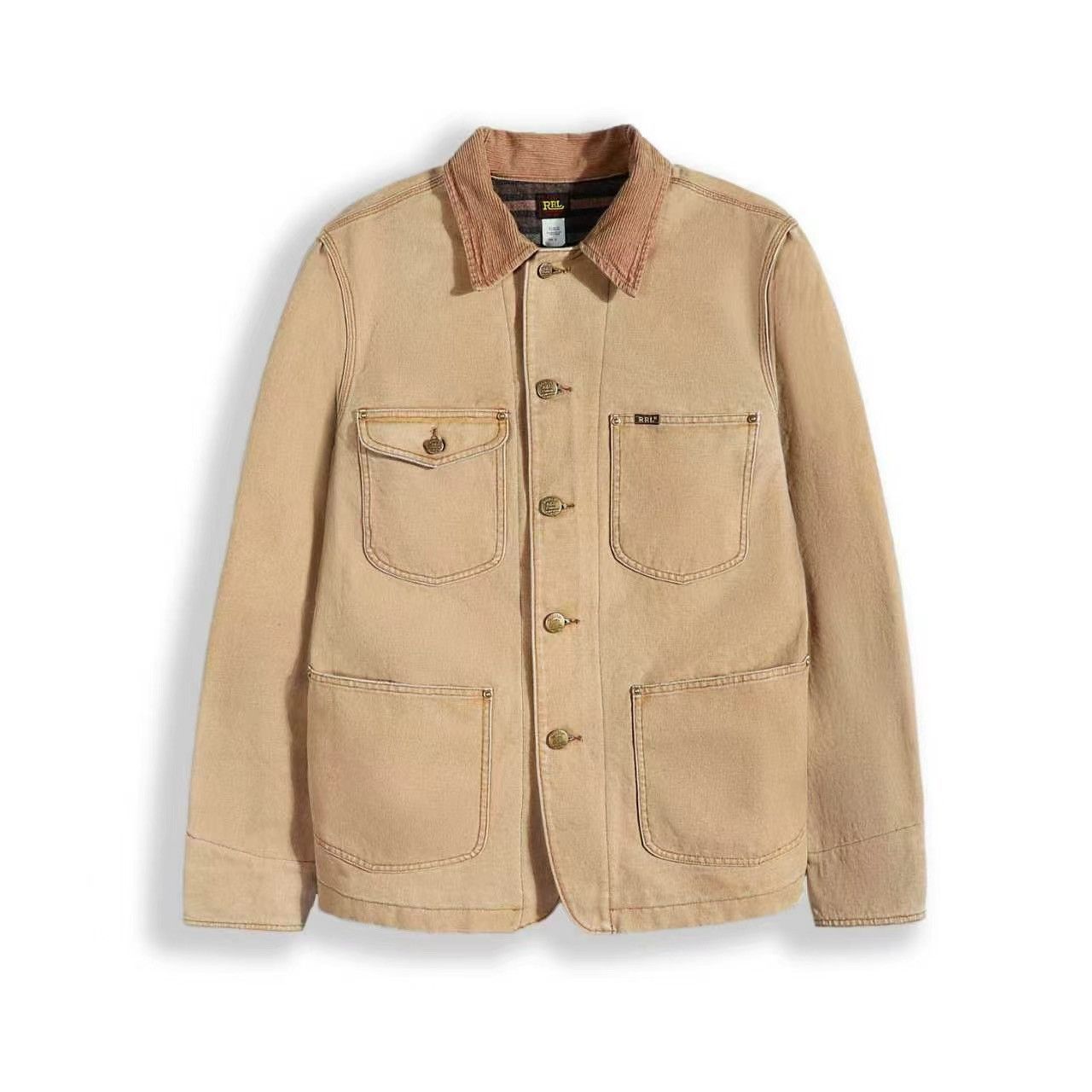 RRL Ralph Lauren Double RL Lynn Wool Lined Work Jacket Size US XL / EU 56 / 4 - 1 Thumbnail