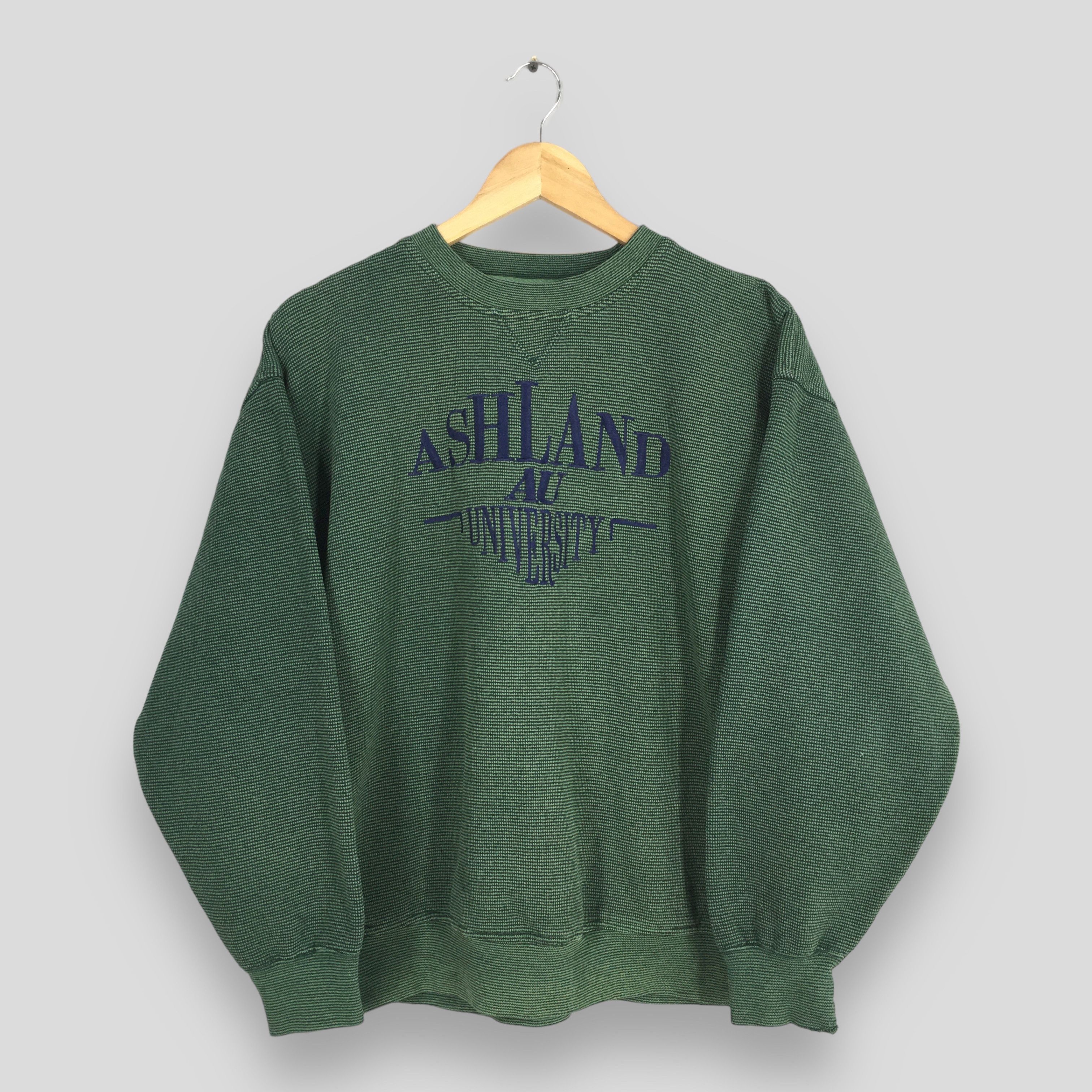 Vintage Vintage Ashland University Grey Sweatshirt Medium Size US M / EU 48-50 / 2 - 1 Thumbnail