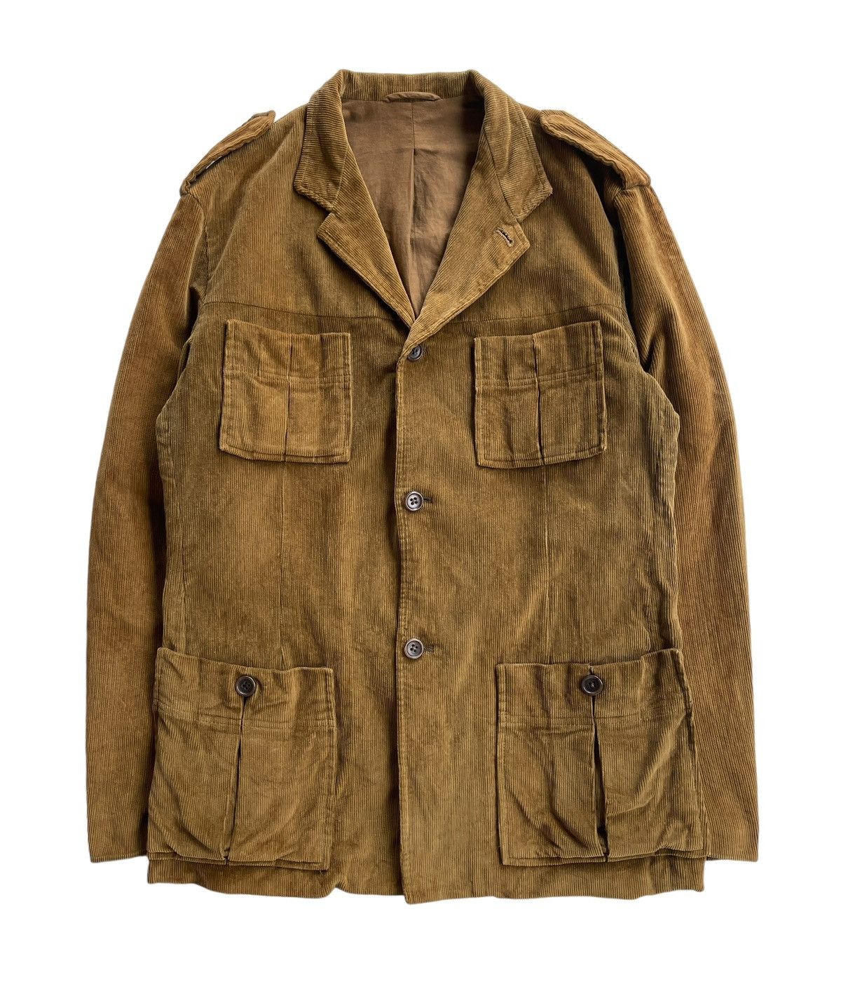 Jil Sander Jil Sander Brown Corduroy Jacket Size US M / EU 48-50 / 2 - 1 Thumbnail