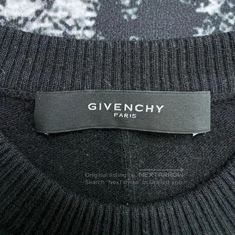 Givenchy Givenchy Rottweiler Print Wool Sweater . Size US S / EU 44-46 / 1 - 3 Thumbnail