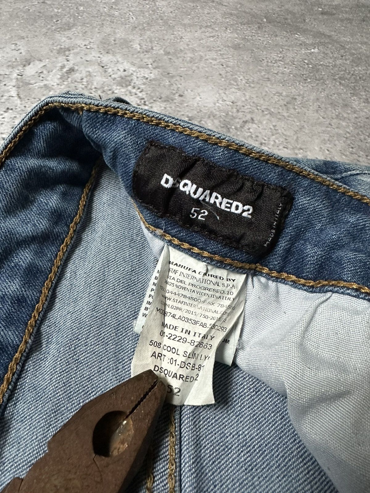 Dsquared2 Dsquared2 Distressed Jeans Pants Size US 36 / EU 52 - 6 Thumbnail