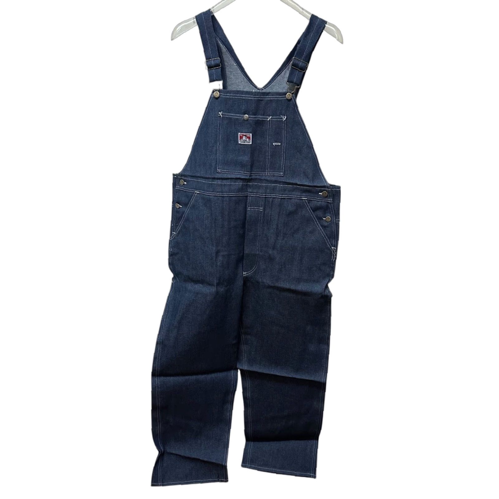 VINTAGE Ben Davis Denim Overalls Men's Relaxed Fit Baggy 42x30