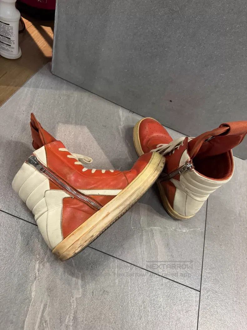 Rick Owens Rick Owens Orange Cowhide Size US 11.5 / EU 44-45 - 4 Thumbnail