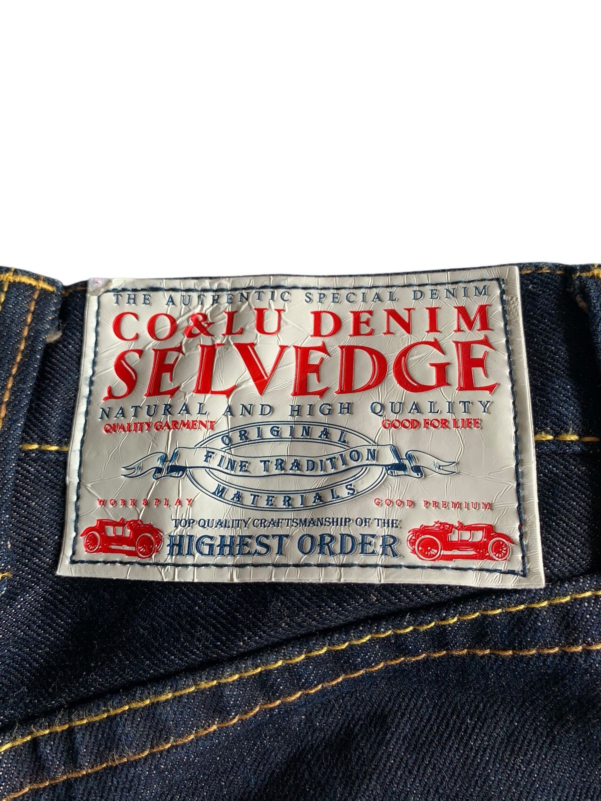 Japanese Brand CO AND LU SELVEDGE STREETWEAR DENIM Size US 26 / EU 42 - 13 Thumbnail