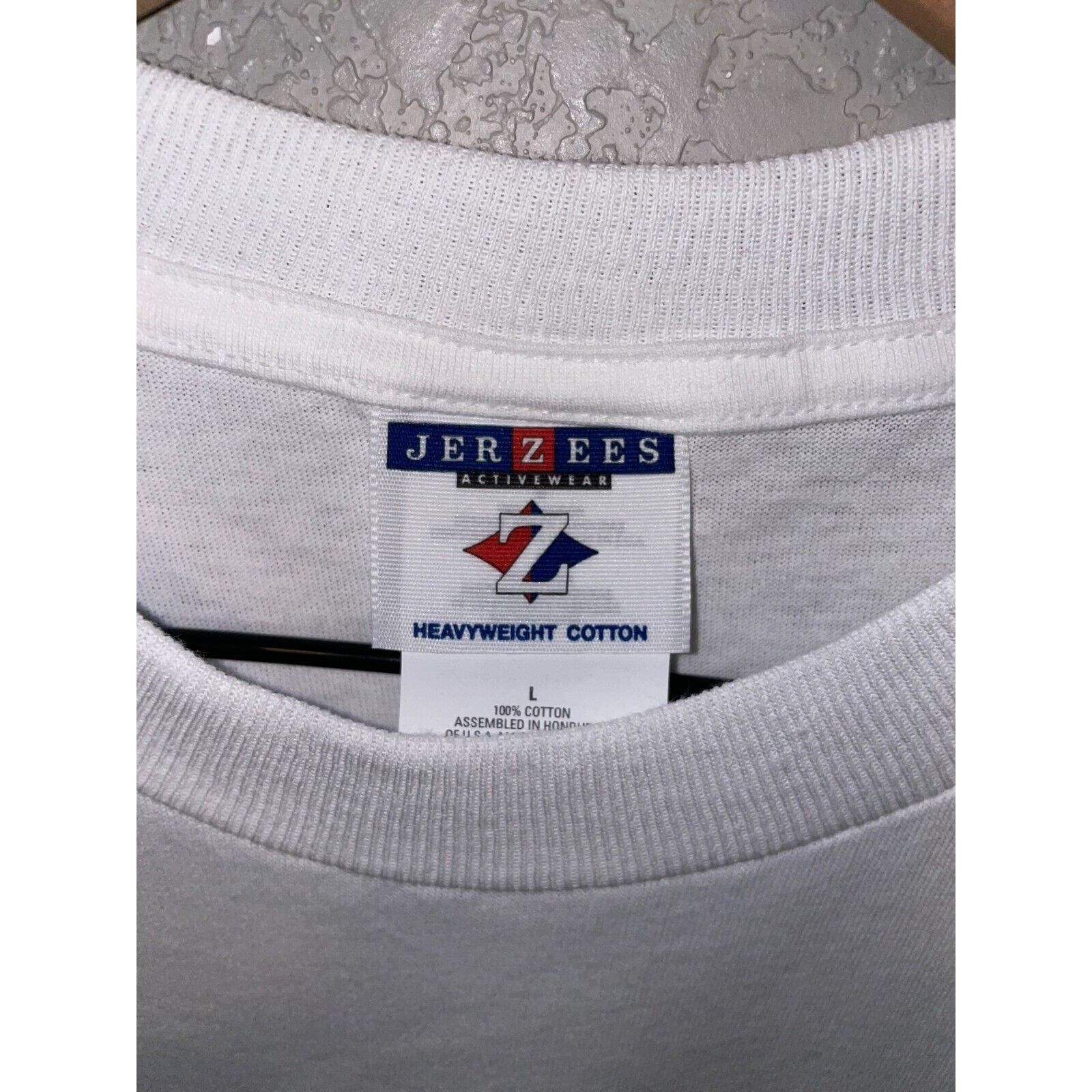 Jerzees Steamboat First Powder Of The Millennium Ski White L Shirt Size US L / EU 52-54 / 3 - 4 Thumbnail