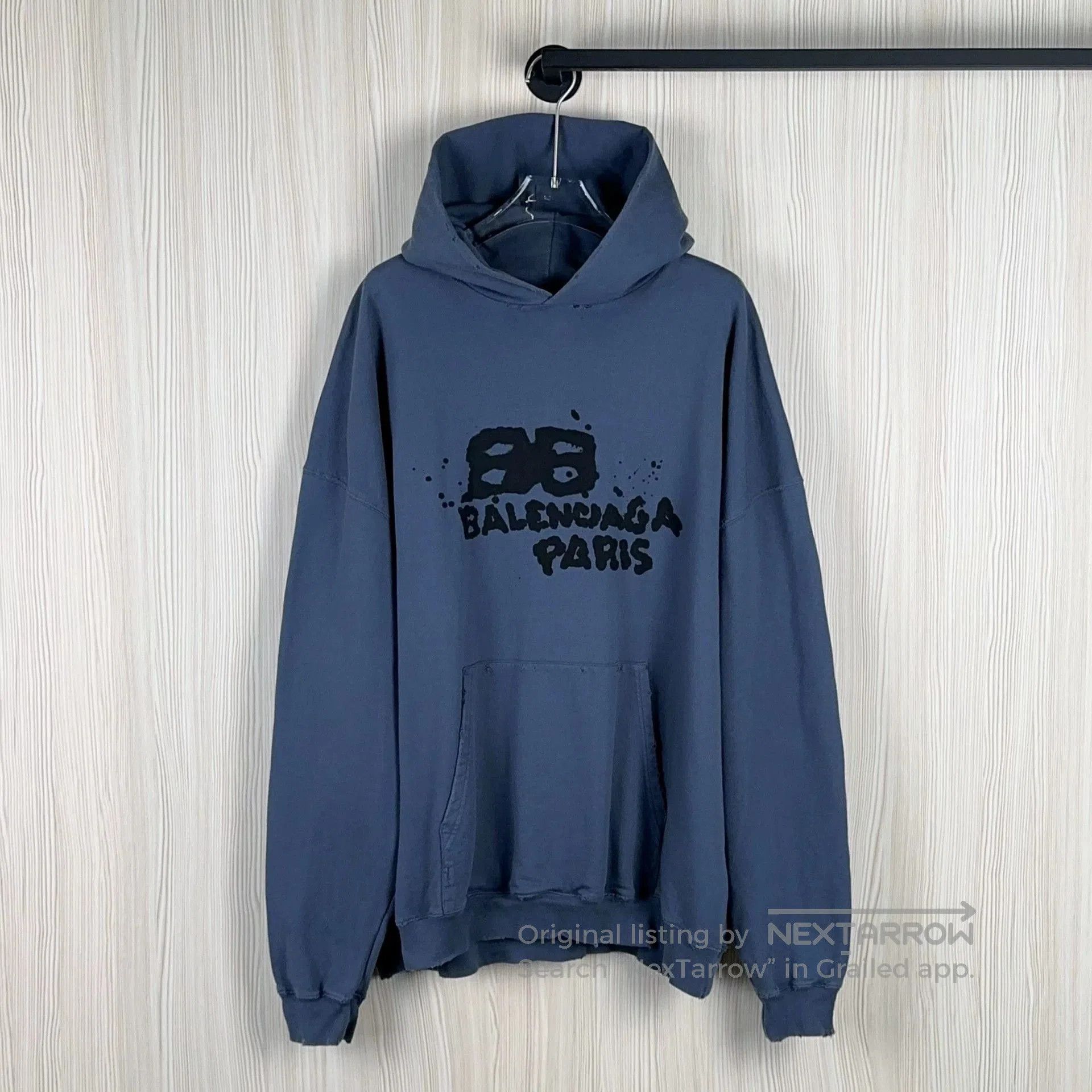 balenciaga paris hoodie in size XS.