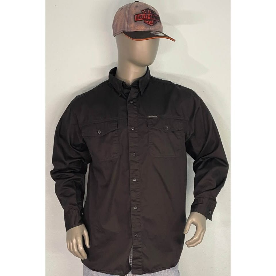 Harley Davidson Harley Davidson Casual Button Down Shirt Large, Embroidery Size US L / EU 52-54 / 3 - 3 Thumbnail