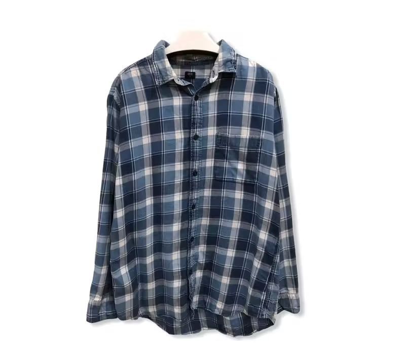 image of Uniqlo Plaid Tartan Flannel Shirt, Men's (Size XL)