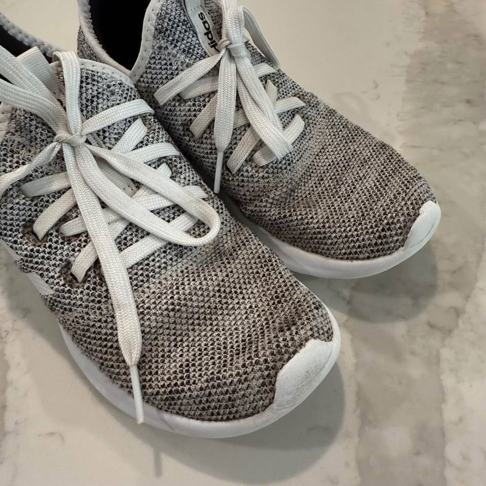 Adidas Adidas Cloudfoam Athletic Running Shoes Womens 6.5 Gray Size US 6.5 / IT 36.5 - 7 Thumbnail