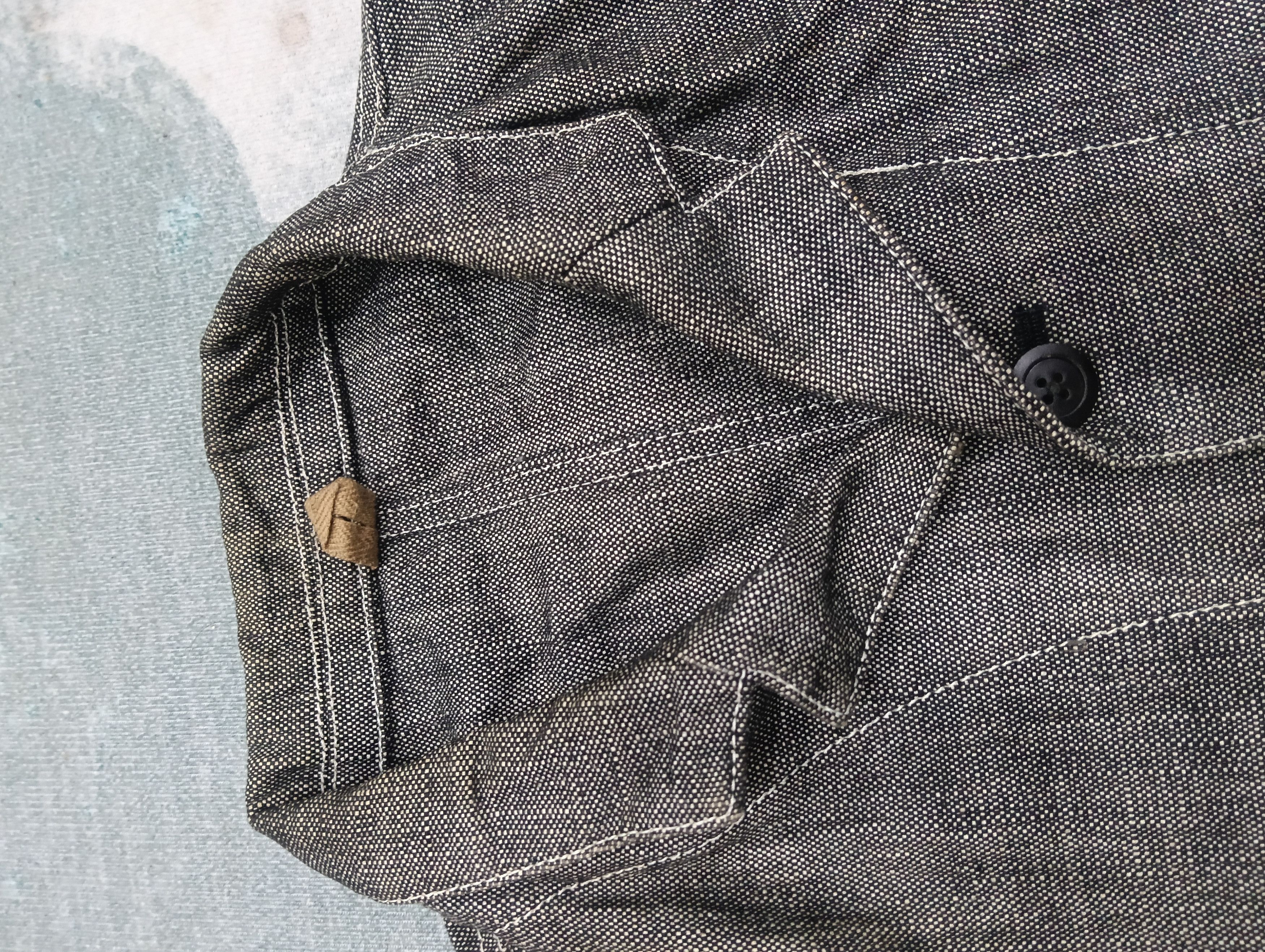 14th Addiction × Beauty Beast × Japanese Brand Hiromichi Nakano Like Indigo Shawl Collar Size US L / EU 52-54 / 3 - 10 Thumbnail