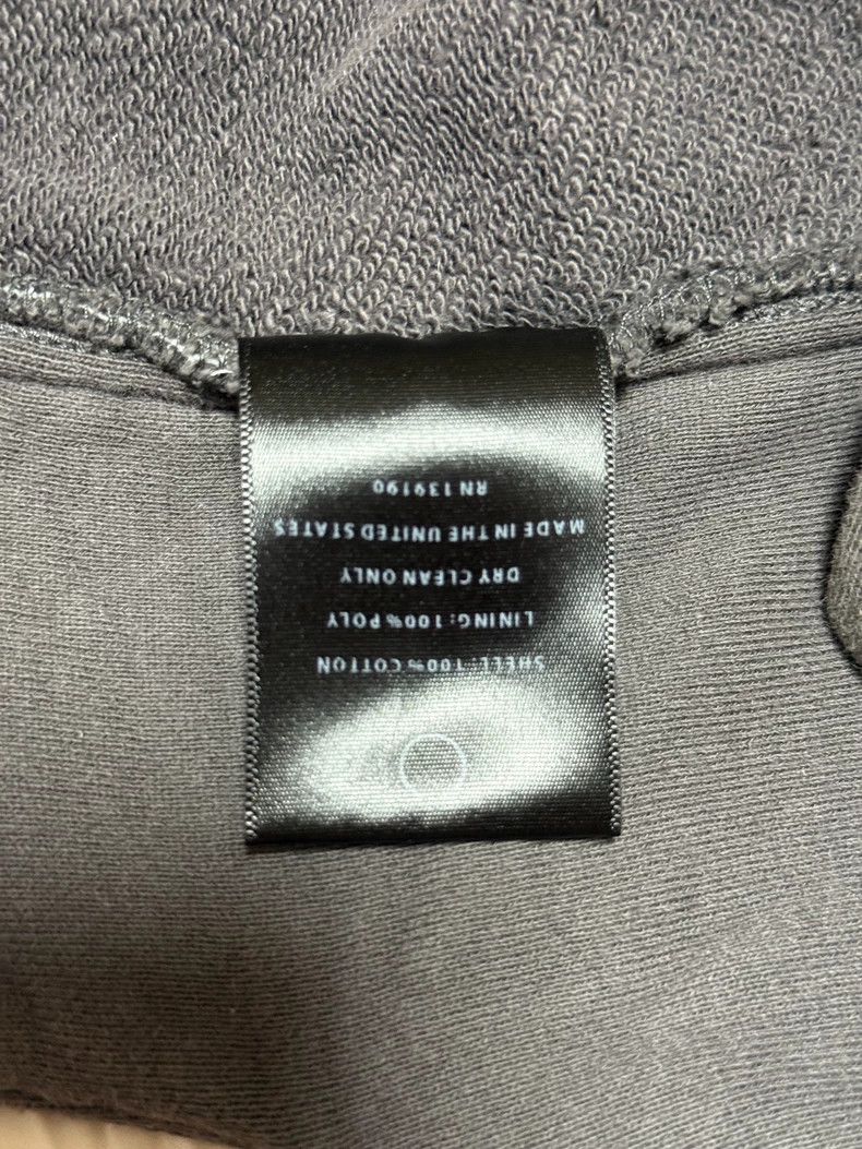 Fear of God Fear of God Washed black half-zip lambswool sweatshirt Size US M / EU 48-50 / 2 - 5 Thumbnail