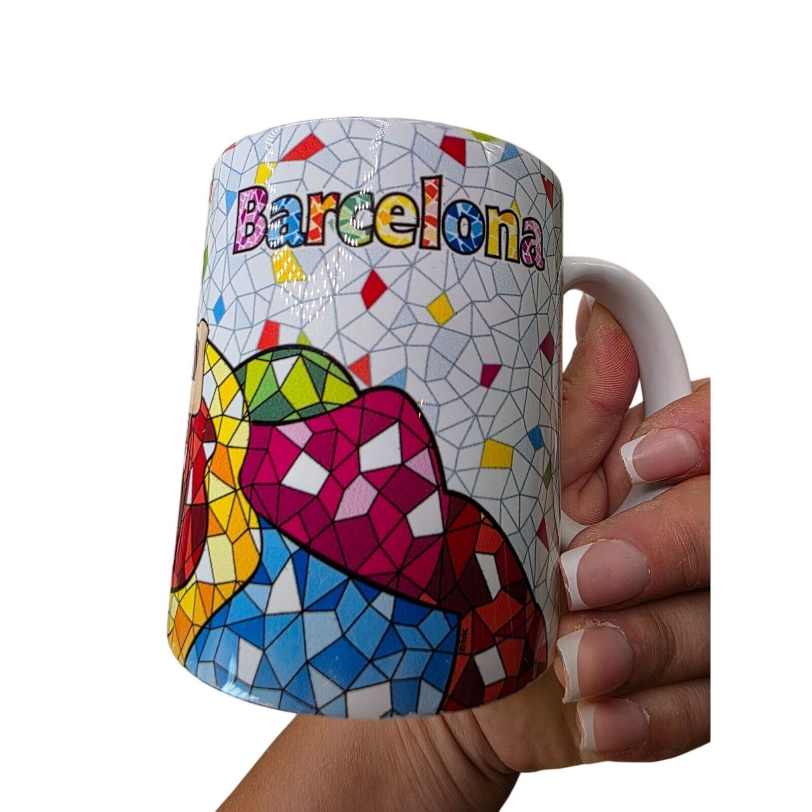 & Other Stories Barcelona Mosaic Flamenco Dancer Coffee Mug Ceramic 12oz Size ONE SIZE - 13 Thumbnail