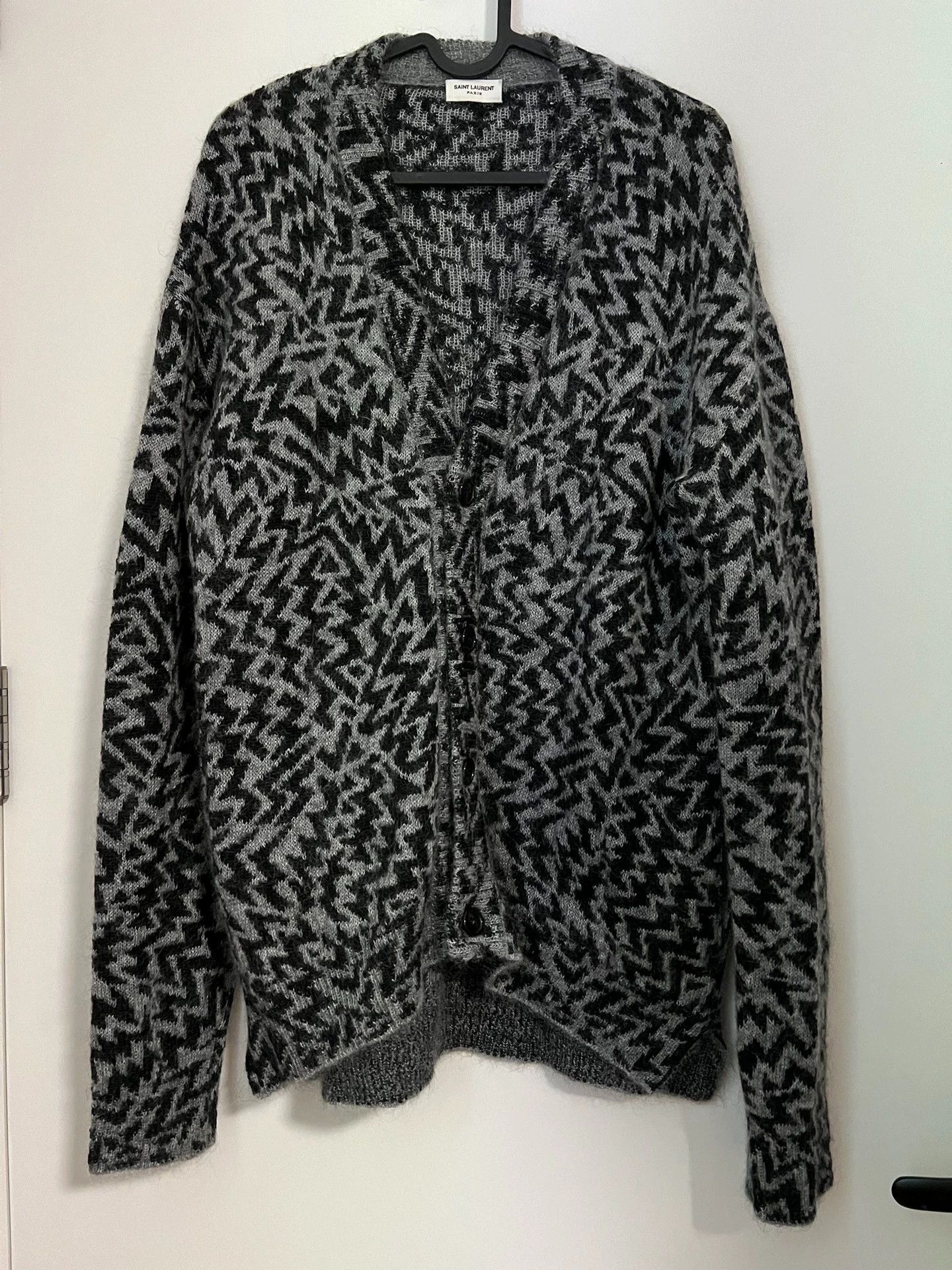 Saint Laurent Paris Saint Laurent Paris Knitted sweater cardigan Size US M / EU 48-50 / 2 - 1 Thumbnail