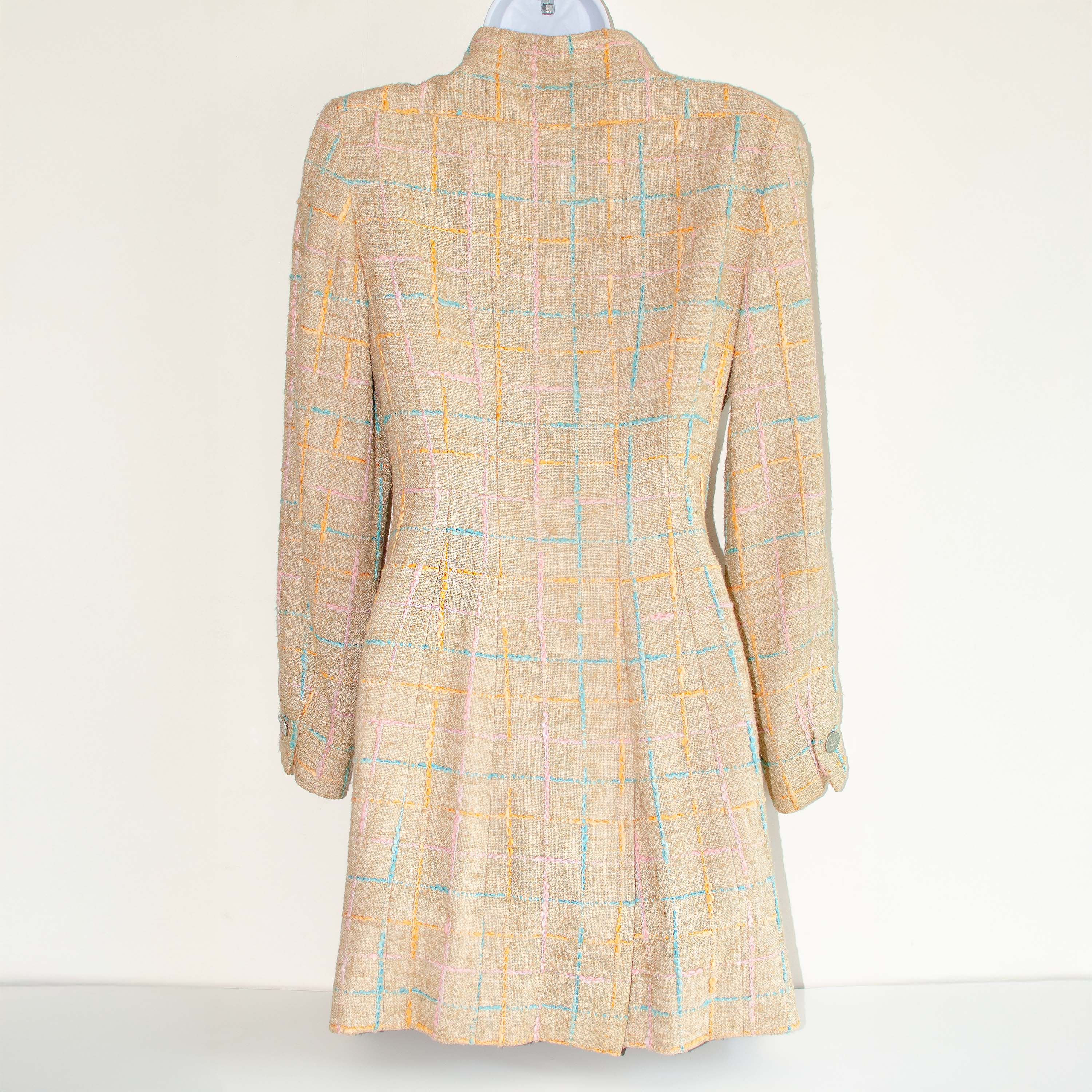 Chanel Chanel Spring 2001 Vintage tweed Jacket Size XS / US 0-2 / IT 36-38 - 5 Thumbnail