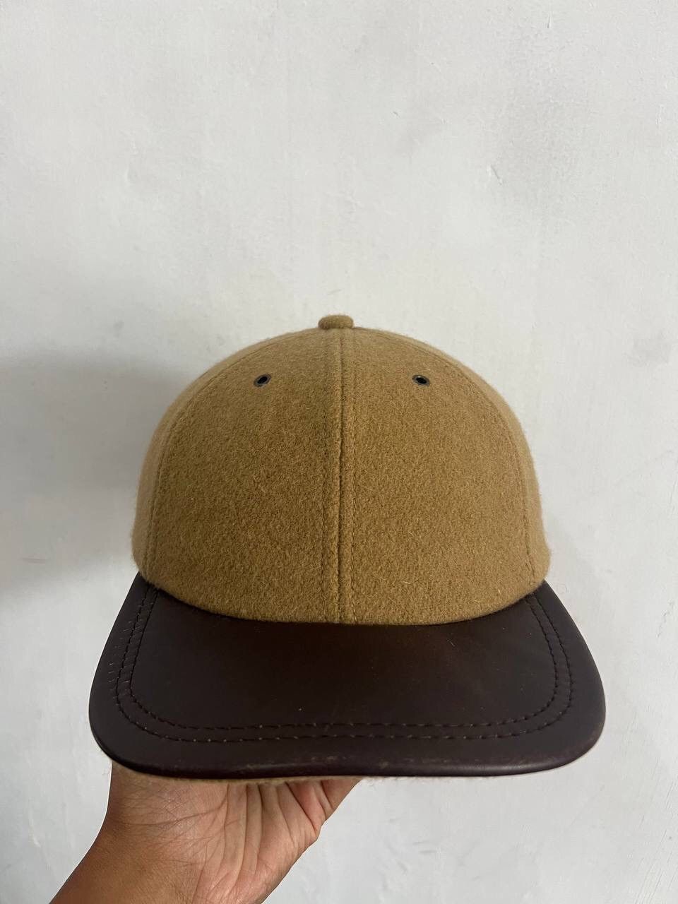 Vintage Vintage Leather Hat Size ONE SIZE - 6 Thumbnail