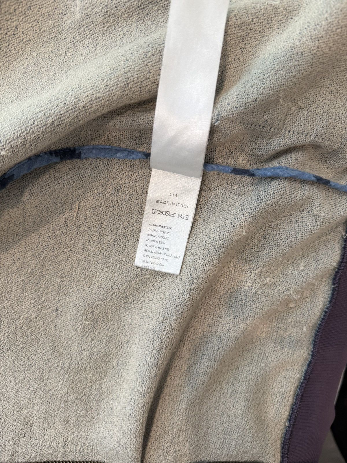 Vivienne Westwood Vivienne Westwood Anglomania Faded Denim Hoodie Size US L / EU 52-54 / 3 - 12 Thumbnail