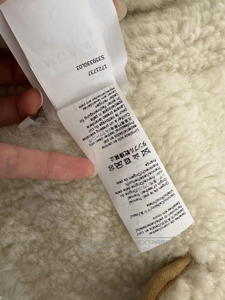 Loewe Loewe Khaki fur and leather coat Size XS / US 0-2 / IT 36-38 - 6 Thumbnail